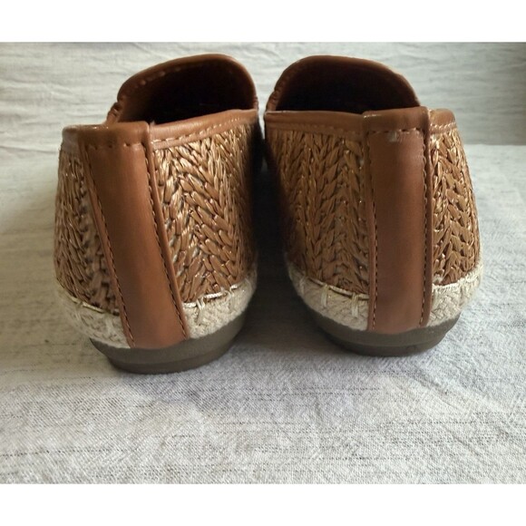 CREPUSCOLO Woven Espadrille Slip on Loafers Size 5.5 EUR 36 Preppy - Picture 6 of 12